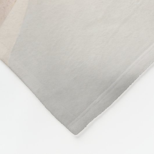 Couverture Polaire Schnauzer Chien à Noël de neige (Coin)