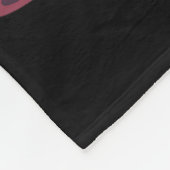 Couverture Polaire Schnauzer miniature Halloween Costume maman sorciè (Coin)