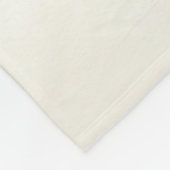 Couverture Polaire Schnauzer miniature neige de Noël hiver (Coin)