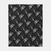 Couverture Polaire Sci-Fi smart animaux "Hungry Frog Dreams" (Devant)