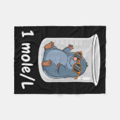 Couverture Polaire Science &amp; Technology Funny Chemistry 1 Mole L  (Devant (Horizontal))