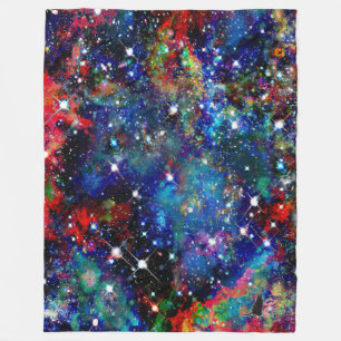 Couverture Polaire Scintillation Star Field Fleece Blanket