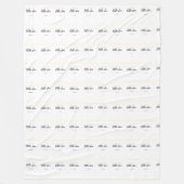 Couverture Polaire scintillement de scintillement peu d'étoile (Devant)