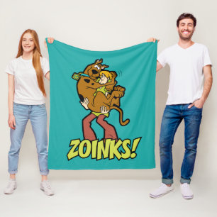 Couverture Polaire Scooby-Doo and Shaggy Zoinks!