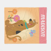 Couverture Polaire Scooby-Doo Après Papillon (Devant (Horizontal))