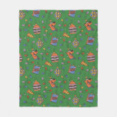 Couverture Polaire Scooby-Doo Holiday Snack Lights Pattern (Devant)