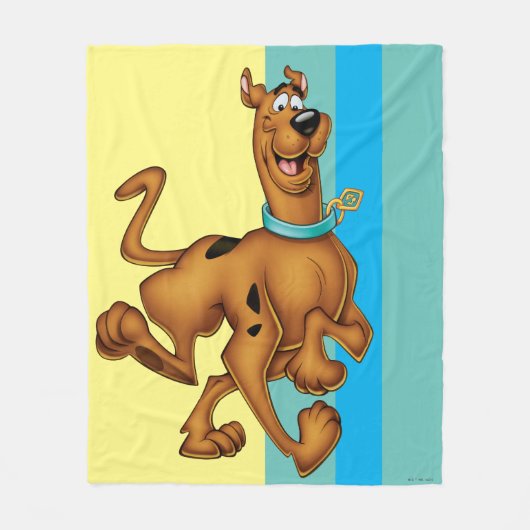 Couverture Polaire Scooby-Doo Joyeuse Marche (Devant)