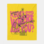 Couverture Polaire Scooby Doo Où Es-Tu Punk Guitar Riff (Devant)