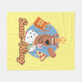 Couverture Polaire Scooby-Doo Snac-King (Devant (Horizontal))