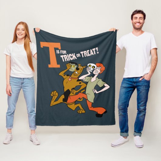 Couverture Polaire Scooby-Doo | T est pour les essais (En situation)