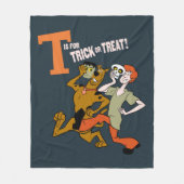 Couverture Polaire Scooby-Doo | T est pour les essais (Devant)