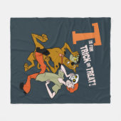 Couverture Polaire Scooby-Doo | T est pour les essais (Devant (Horizontal))