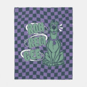 Couverture Polaire Scooby rétro "OMG" (Devant)