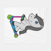 Couverture Polaire Scooter (Devant (Horizontal))