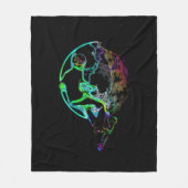 Couverture Polaire Scooting spatial - Scooter volant Garçon (Devant)