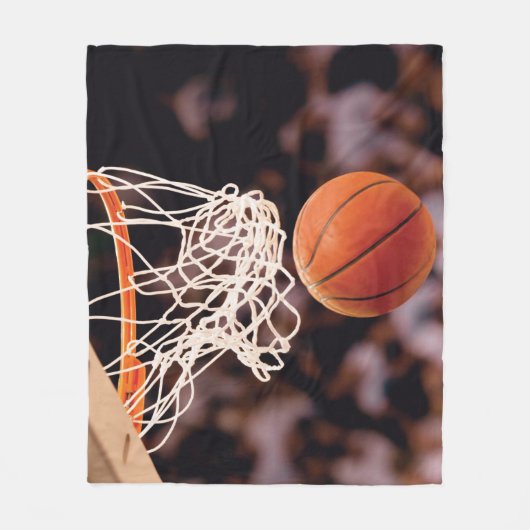 Couverture Polaire Scoring de basket-ball (Devant)