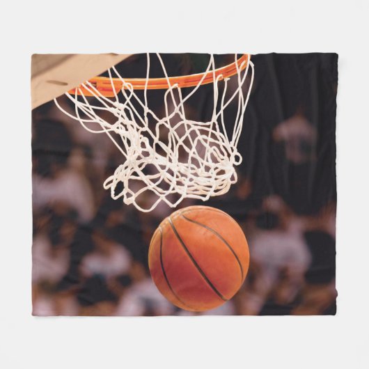 Couverture Polaire Scoring de basket-ball (Devant (Horizontal))