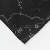 Couverture Polaire Scorpio Constellation Hevelius 1690 sur Black (Coin)