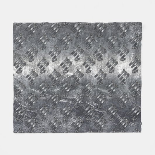 Couverture Polaire Scorpio Zodiac Se connecter Grunge Style dévêtu (Devant (Horizontal))