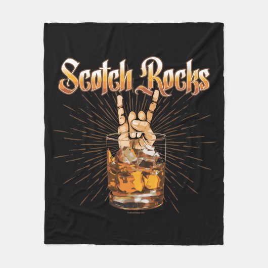 Couverture Polaire Scotch Rocks (Devant)