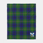 Couverture Polaire Scotston Modern Tartan Plaid (Devant)