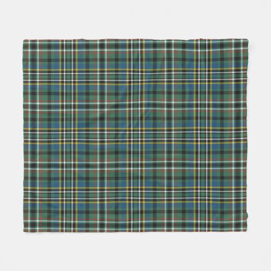 Couverture Polaire Scott Brown Modern Plaid (Devant (Horizontal))