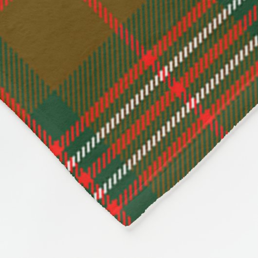 Couverture Polaire Scott Brown Modern Plaid (Coin)