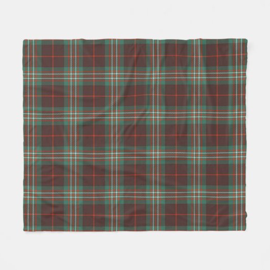 Couverture Polaire Scott Brown Plaid (Devant (Horizontal))