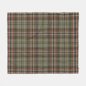 Couverture Polaire Scott Green Patiné Plaid (Devant (Horizontal))