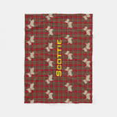 Couverture Polaire Scottie No. 8 blonds comme les blés (Devant)