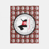Couverture Polaire Scottie No. couronne 8 royale (Devant)
