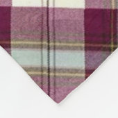 Couverture Polaire Scottie sur Tartan (Coin)