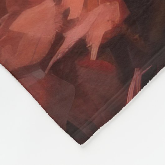 Couverture Polaire Scottish Terrier en automne Leaves Fall Inspire (Coin)