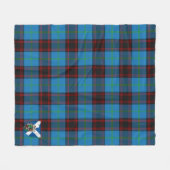 Couverture Polaire Scotts Accueil Tartan Plaid Ancien (Devant (Horizontal))
