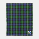 Couverture Polaire Scotts Baillie Tartan Plaid (Devant)