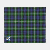 Couverture Polaire Scotts Baillie Tartan Plaid (Devant (Horizontal))
