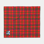 Couverture Polaire Scotts Bain Tartan Plaid (Devant (Horizontal))