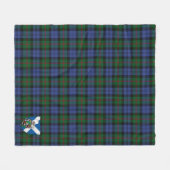 Couverture Polaire Scotts Baird Tartan Plaid (Devant (Horizontal))
