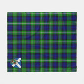 Couverture Polaire Scotts Bannerman Tartan Plaid (Devant (Horizontal))