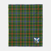 Couverture Polaire Scotts Bisset Motif Tartan Plaid (Devant)
