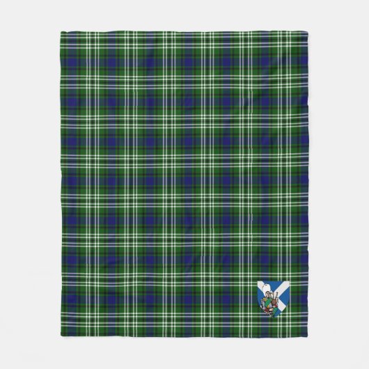 Couverture Polaire Scotts Blackadder Tartan Plaid (Devant)