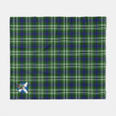 Couverture Polaire Scotts Blackadder Tartan Plaid (Devant (Horizontal))