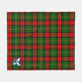 Couverture Polaire Scotts Blackstock Tartan Plaid (Devant (Horizontal))