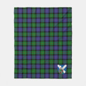 Couverture Polaire Scotts Blair Tartan Plaid (Devant)