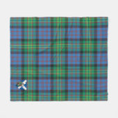 Couverture Polaire Scotts Bowie Ancien Tartan Plaid (Devant (Horizontal))