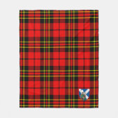 Couverture Polaire Scotts Brodie Tartan Plaid Moderne (Devant)