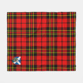 Couverture Polaire Scotts Brodie Tartan Plaid Moderne (Devant (Horizontal))