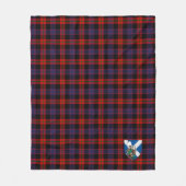 Couverture Polaire Scotts Broun Tartan Plaid Moderne (Devant)