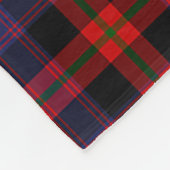 Couverture Polaire Scotts Broun Tartan Plaid Moderne (Coin)