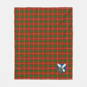 Couverture Polaire Scotts Bruce Tartan Plaid (Devant)